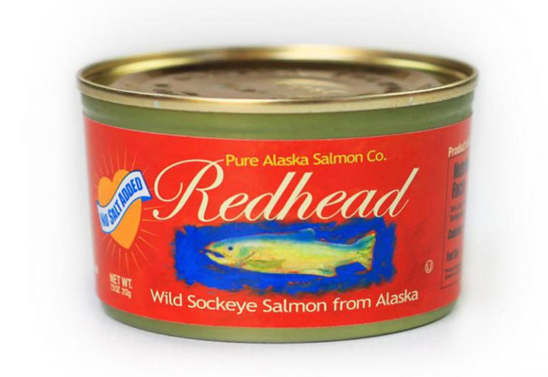 Redhead Wild Alaska Sockeye Salmon No Salt Added Pure Alaska Salmon