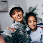 Soldier Family Selfie