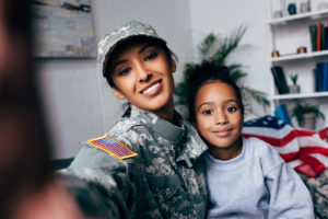 Soldier Family Selfie