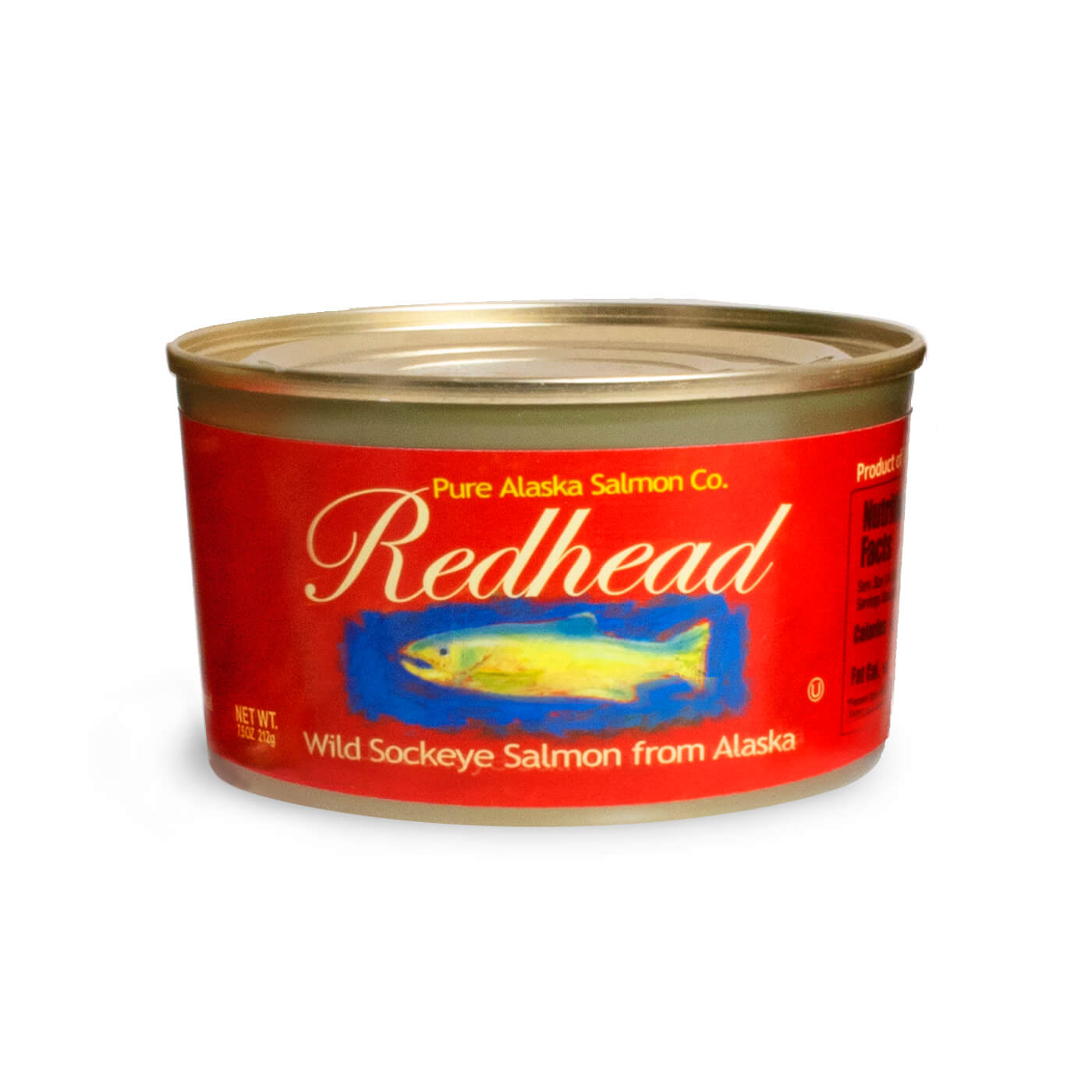 Redhead traditional canned salmon