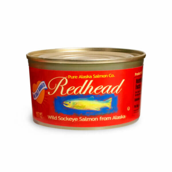 Cans of Redhead no salt added canned salmon