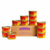 12 cans of ThinkPink no salt added canned salmon with shipping box