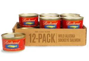 Redhead Wild Alaska Sockeye Salmon - Traditional