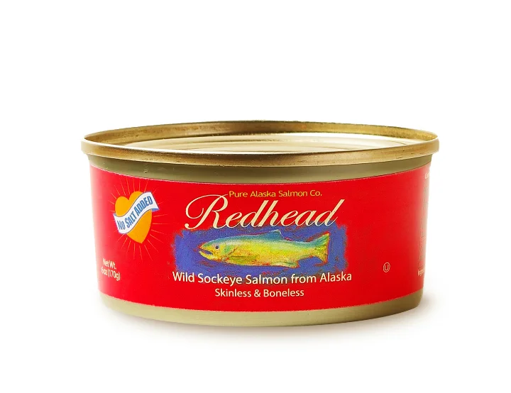 Redhead Wild Sockeye Salmon from Alaska, Skinless & Boneless